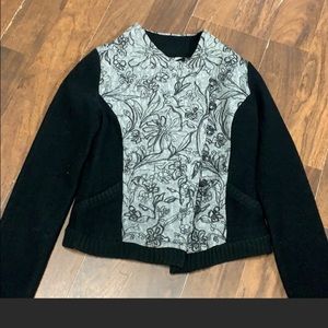 Anthropologie Knitted & Knotted Sweater jacket